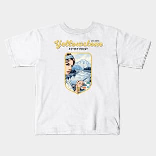 USA - NATIONAL PARK - YELLOWSTONE - Yellowstone Artists Point -28 Kids T-Shirt